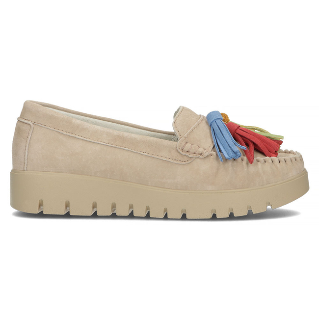 Leather shoes Filippo DP3535/22 BE beige