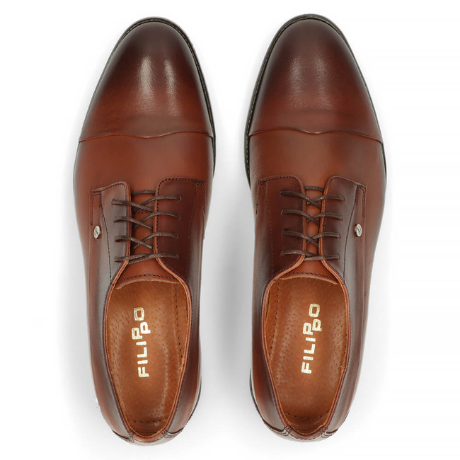 Leather shoes Filippo F56-150-52 brown