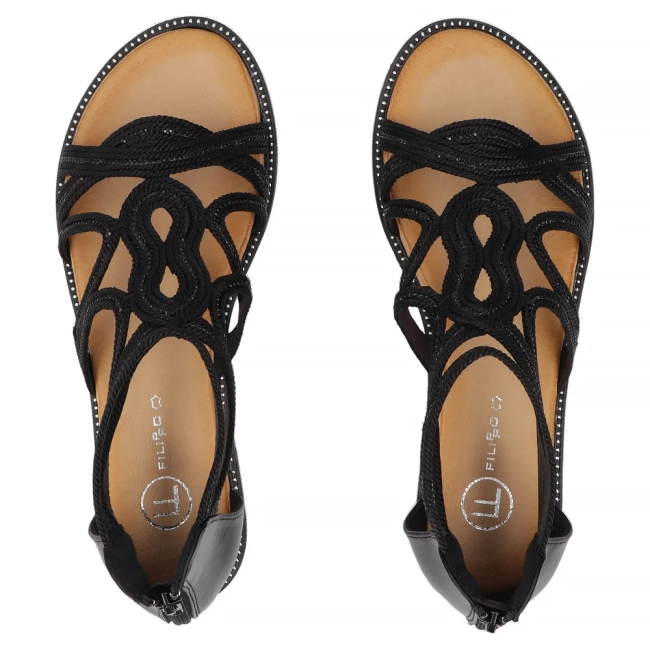 Sandals Filippo DS7897/26 BK black