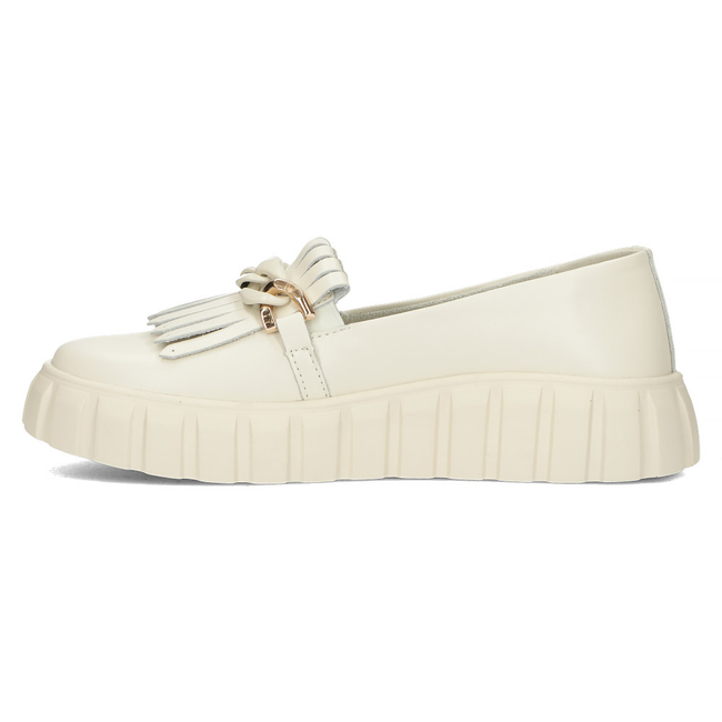 Leather shoes Filippo DP4570/23 BE beige