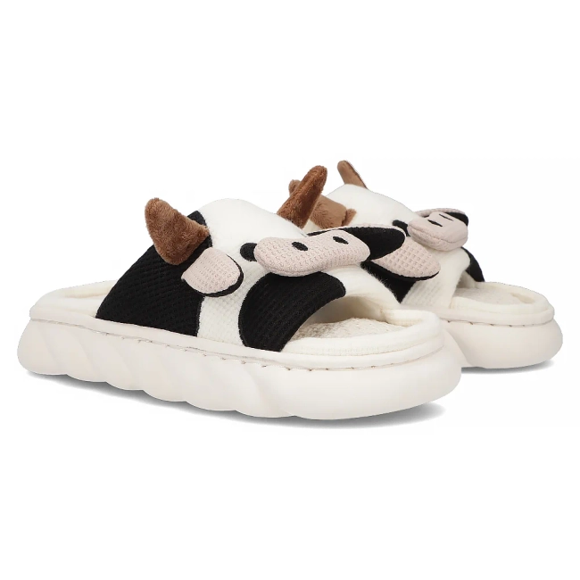 Slippers Filippo DK6682/24 WH BK white