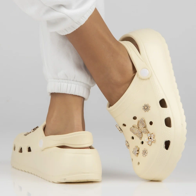 Slippers Filippo DK6690/24 WH cream