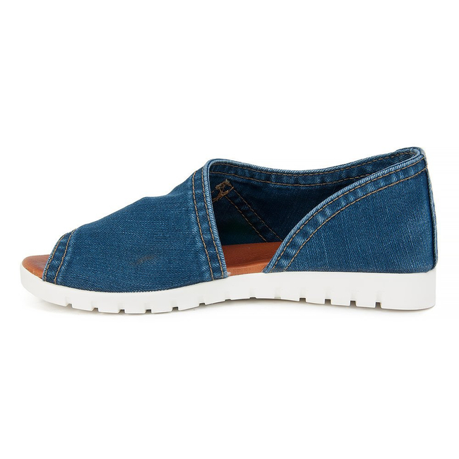 Sandały Lanqier 40C0235 Jeans