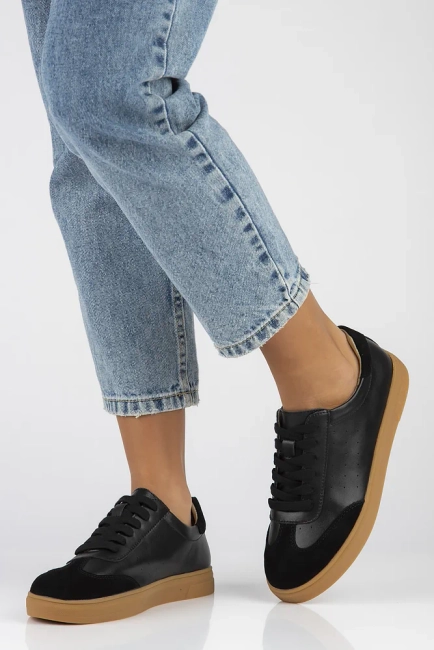 Leather shoes Filippo DP6128/24 BK black