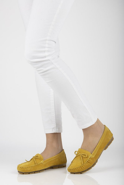 Leather loafers Filippo DP1204/21 YL yellow