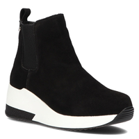 Leather ankle boots Filippo DBT3195/21 BK black