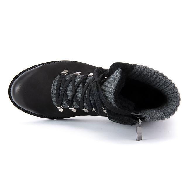 Botki Filippo 292C Czarny-Nubuk