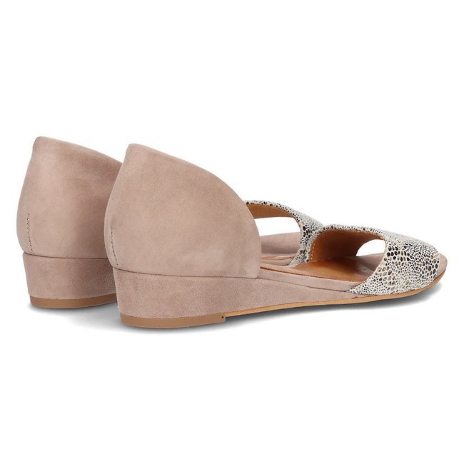 Leather sandals Filippo 01971-56/00-5 beige