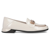 Skórzane lordsy Artiker 54C1248 beżowe