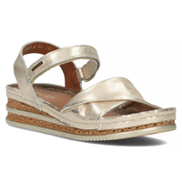 Leather sandals Filippo 50096 gold