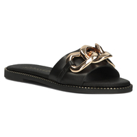 Leather Slippers Filippo LH-180 black