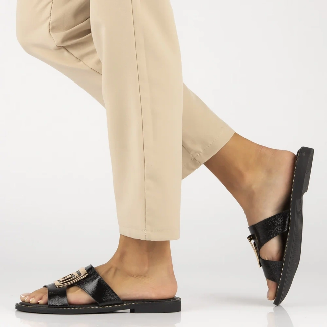 Slippers Filippo DK3703/25 BK black