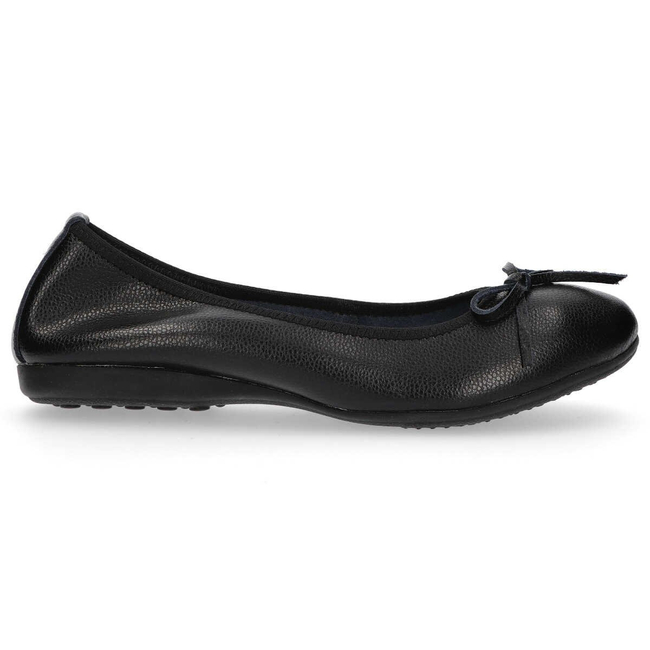 Leather ballerinas Filippo DP038/20 BK black