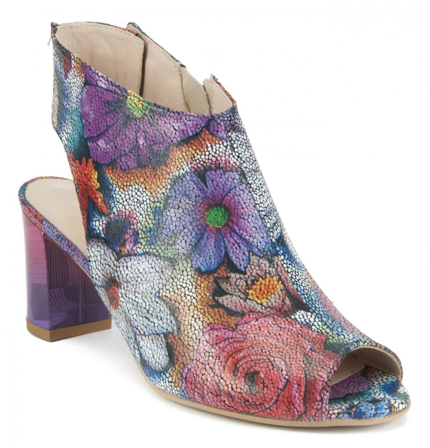 Sandals EKSBUT 36-4051-d99-1g flowers 8024159