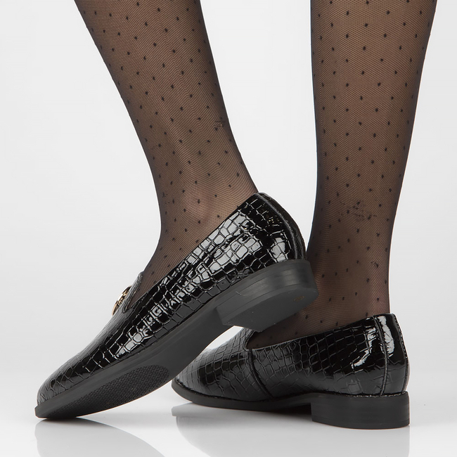 Leather shoes Filippo DP4131/22 BK black