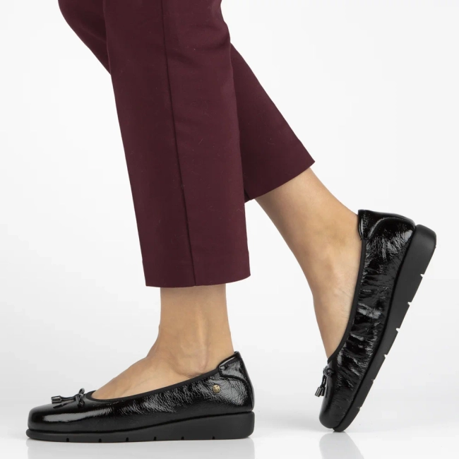 Leather ballerinas Maciejka P6504-20/00-8 black