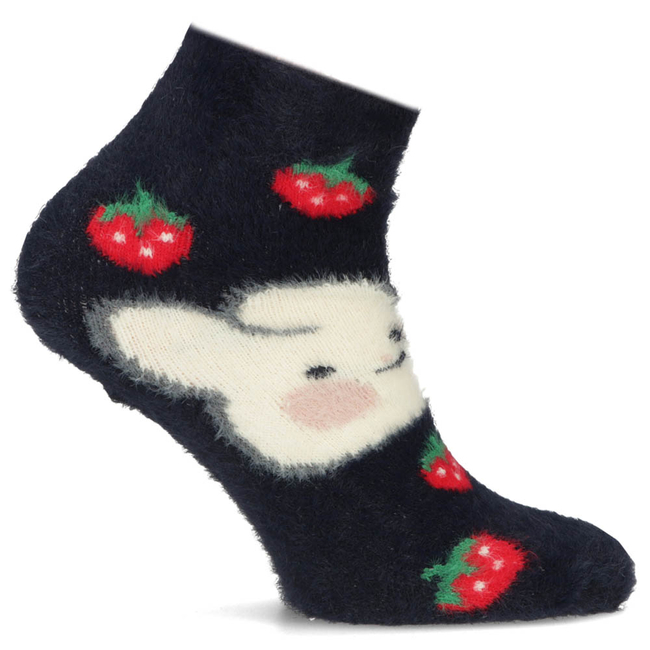 Women's Socks rabbit strawberry