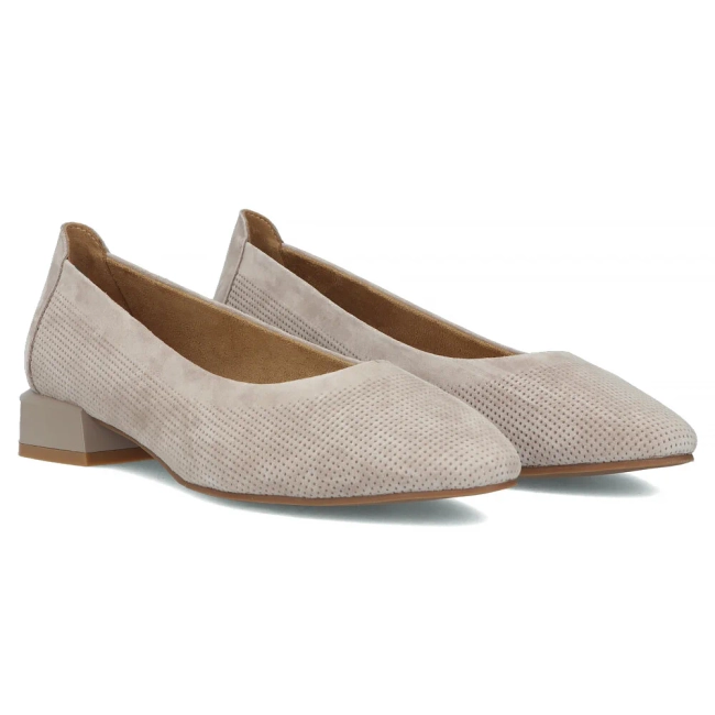 Leather shoes Filippo DP6789/25 BE beige