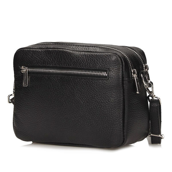 Handbag Toscanio Suede Messenger Bag C265 black