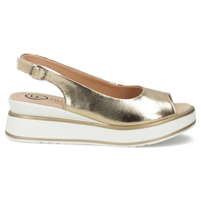 Leather sandals Filippo DS6153/26 GO gold