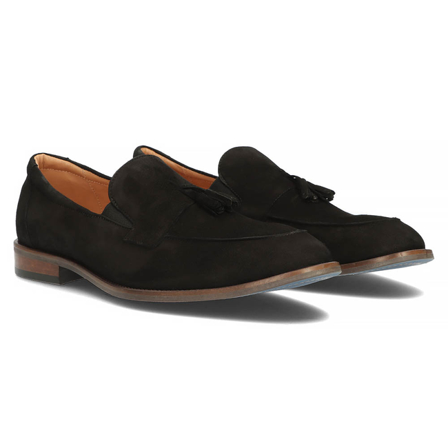 Leather loafers Filippo F59/160/02 black