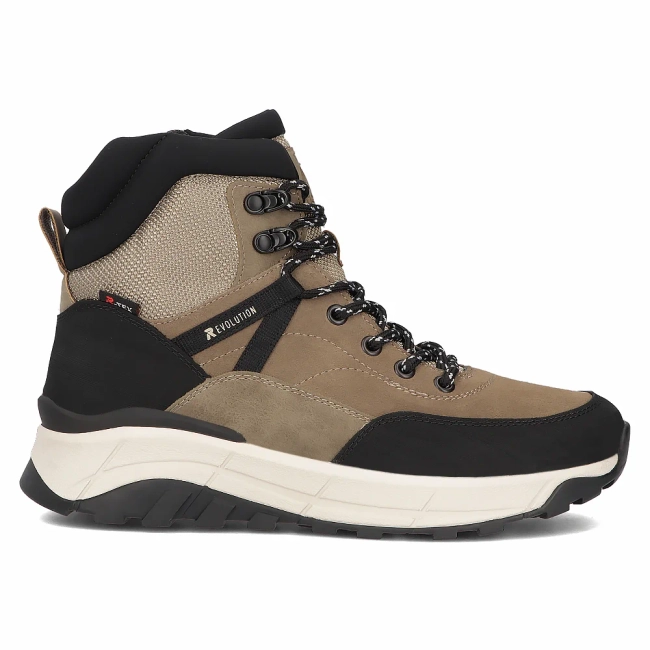 Ankle boots Rieker W0072-64 beige