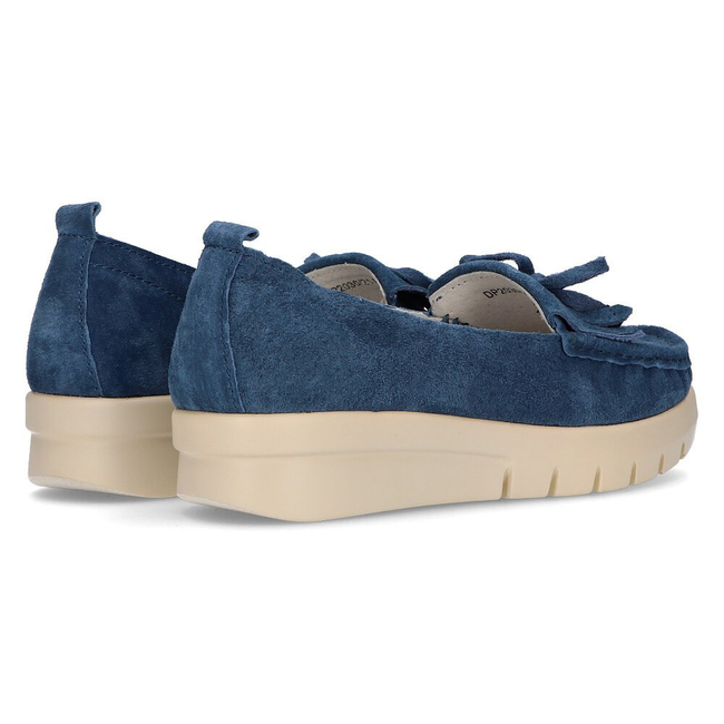 Leather loafers Filippo DP2030/21 BL blue