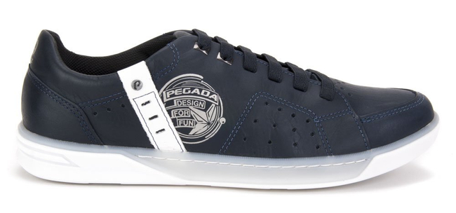 Shoes Pegada 116308-03 Napa Soft Marinho/Napa Soft Bran