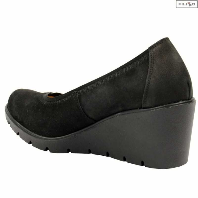 Pumps LAN-KARS c264-1 black nubuck 8022774