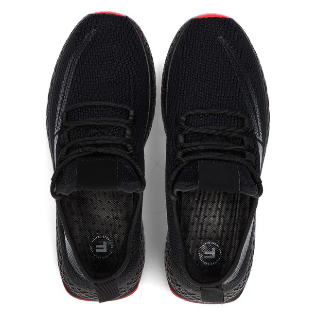 Sneakersy męskie Filippo MTN2179/21 BK RD czarne