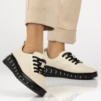 Leather shoes Filippo DP6800/25 BE beige