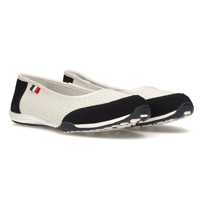 Leather shoes Filippo DP142/21 WH NV white-navy