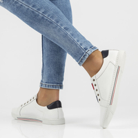 Leather shoes Filippo DP2155/22 WH white