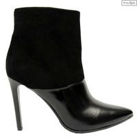 Boots VISCONI 1032 black lac/part velor felt 8021404