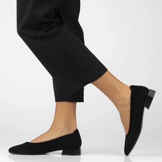 Leather shoes Filippo DP6789/25 BK black