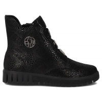 Skórzane botki Filippo DBT6360/26 BK PT czarne