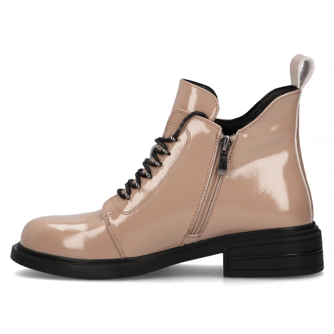 Leather ankle boots Filippo DBT6318/24 BE beige