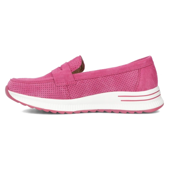 Leather shoes Filippo DP6750/25 FH pink
