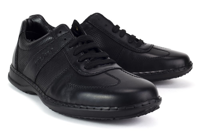 Półbuty Rieker 01325-00 Black