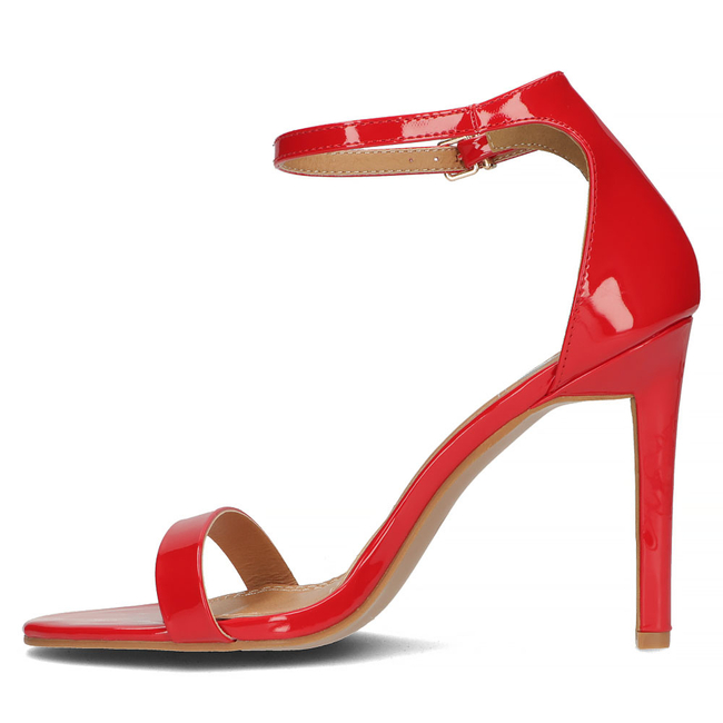 Heeled Sandals Filippo B508YH-PB red