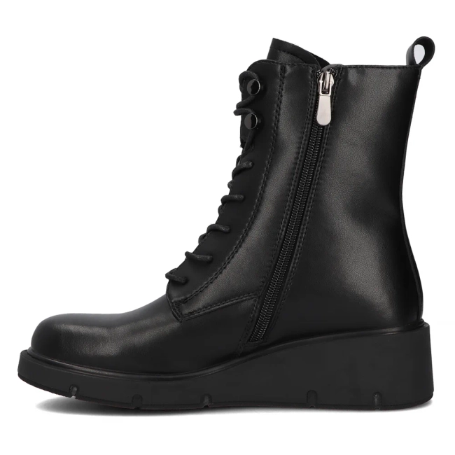 Leather ankle boots Filippo DBT6560/24 BK black