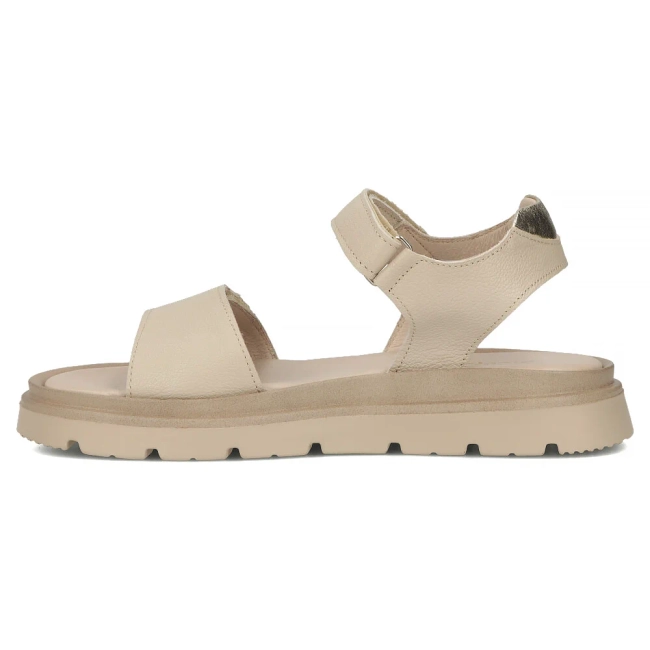 Leather sandals Filippo 40443 beige