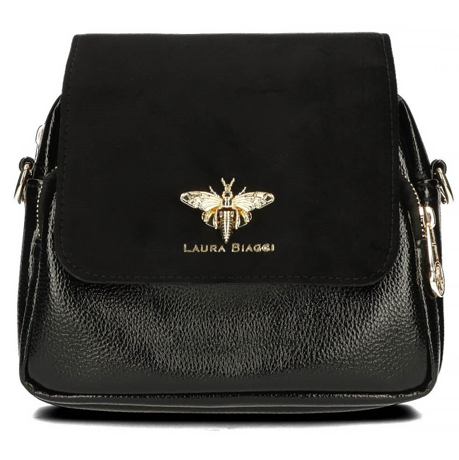 Handbag Messenger Bag Laura Biaggi JS-247 black