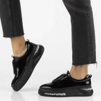 Leather shoes Filippo DP7286/25 BK L black