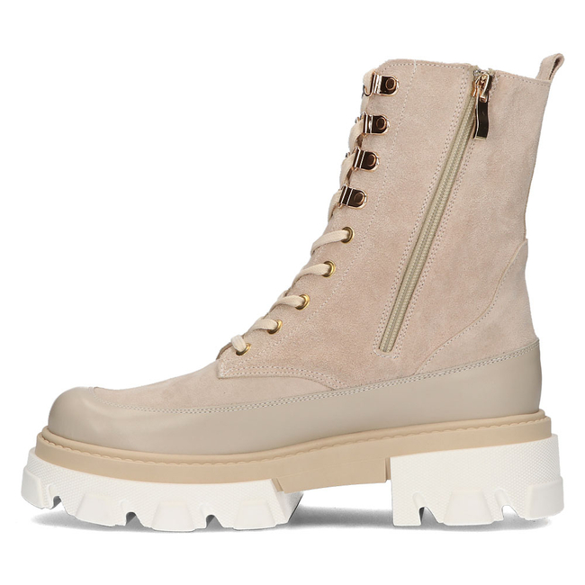Leather boots Filippo W-486 beige