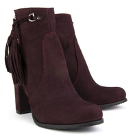 Ankle boots Claudio Rosetti 852/K Plum Nubuk
