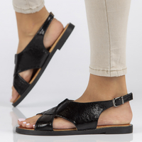 Sandały Filippo DS2104/22 BK czarne