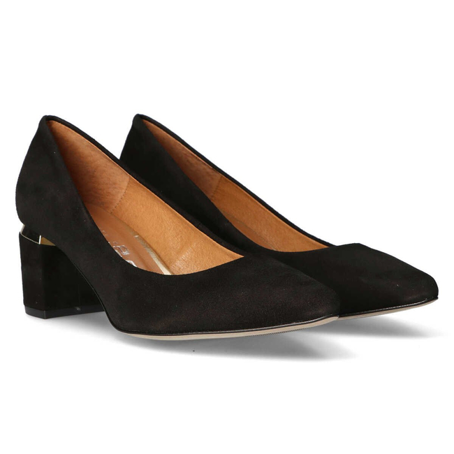 Pumps Filippo Premium 2047 Black Suede