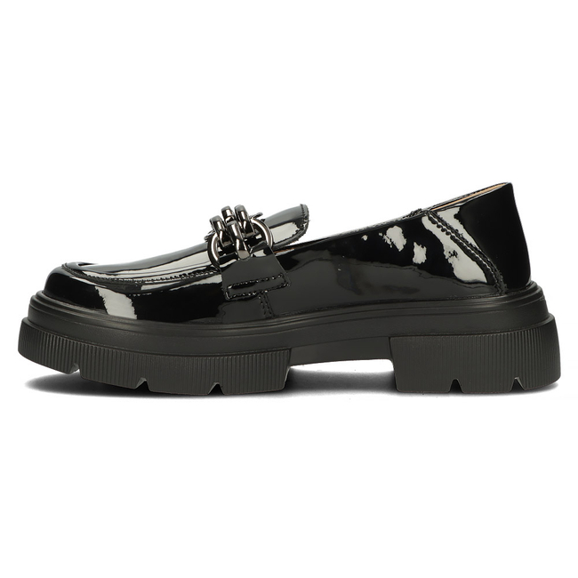 Leather shoes Filippo DP4564/23 BK black