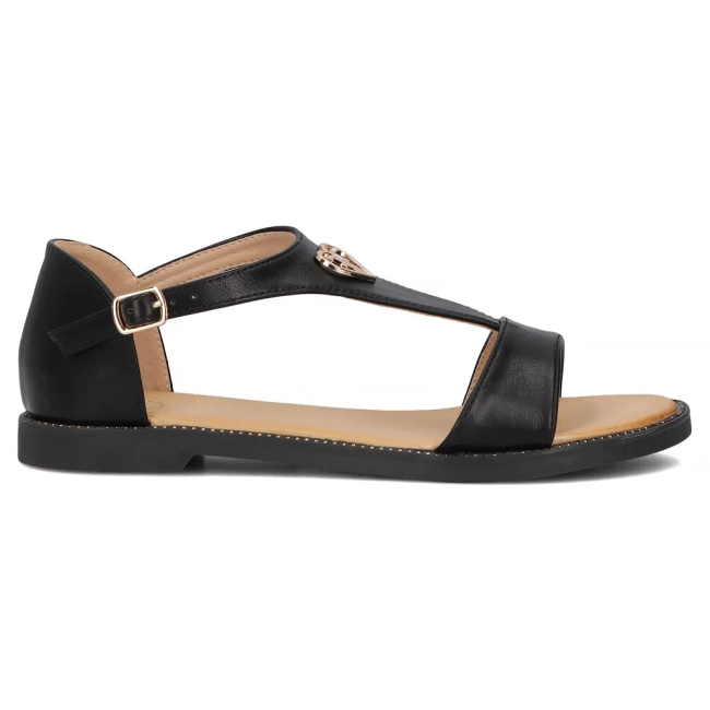 Sandały Filippo DS6914/25 BK czarne